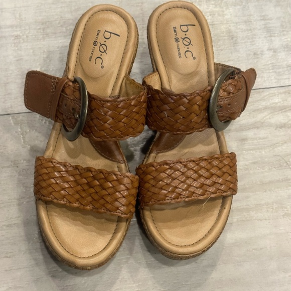 BOC wedge‎ sandles
